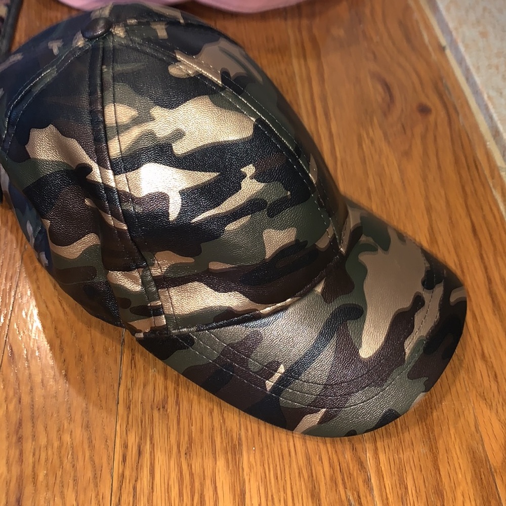 Camo Print Cap